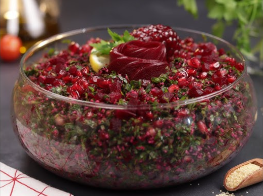 سلطة تبولة شمندر